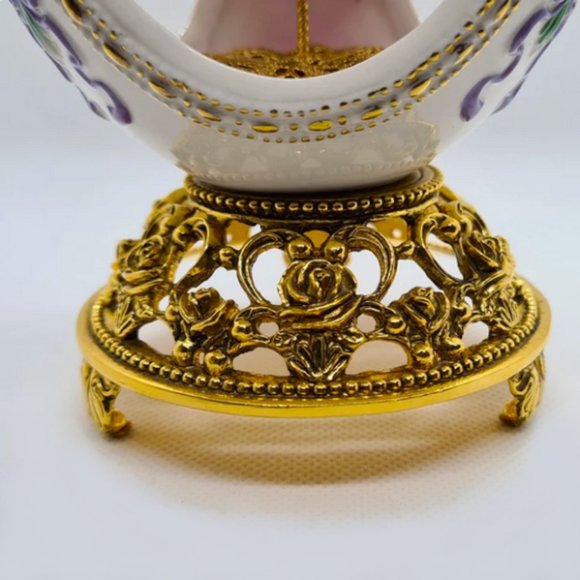House of Faberge Franklin Mint Musical Carousel Egg NEW - Picture 10 of 12